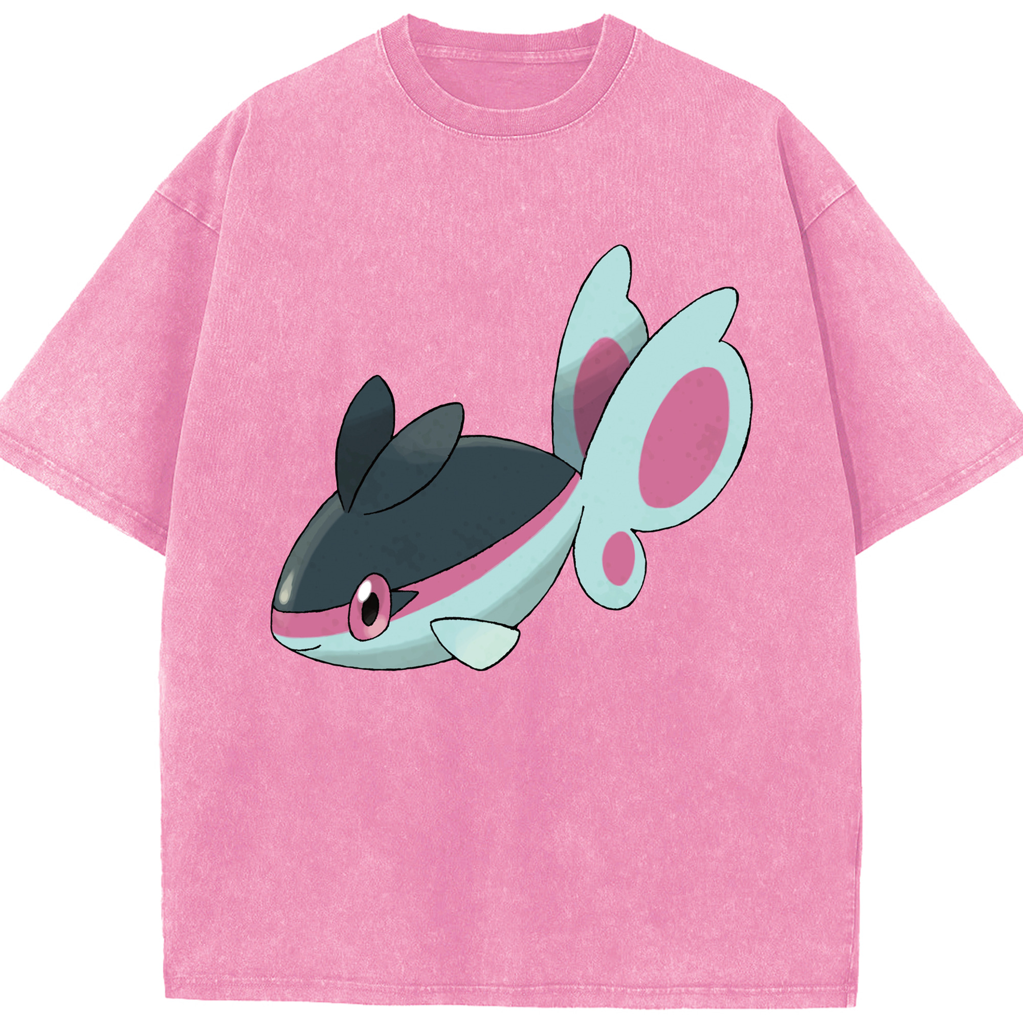 （画像用） ポケットモンスター Pokémon 綿100% ヴィンテージ風 半袖Tシャツ（フロントプリント）